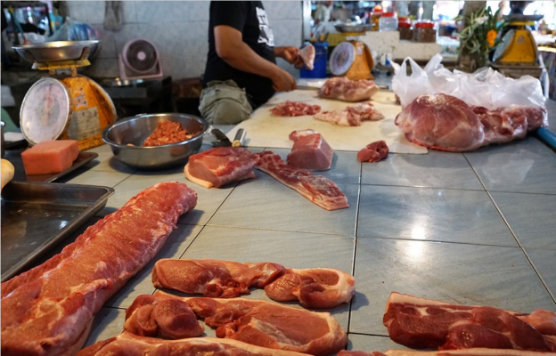 a butchery selling fresh meat